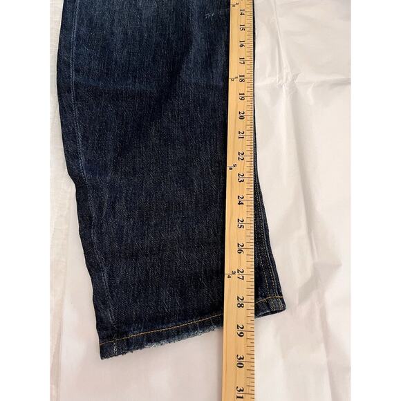 ANTHROPOLOGIE PILCRO The Bow Boyfriend Jeans Dark Distressed Denim SZ 26 NWT - Picture 16 of 16